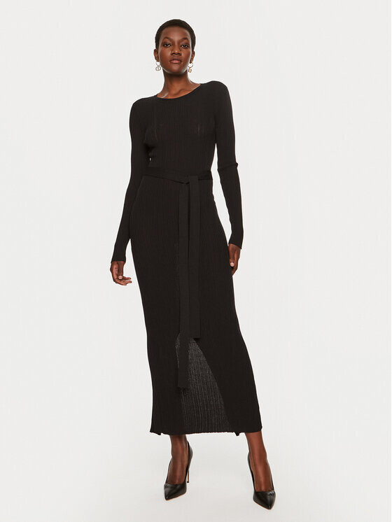 Трикотажное платье приталенного кроя Twinset, черный
Трикотажное платье приталенного кроя Twinset, черный