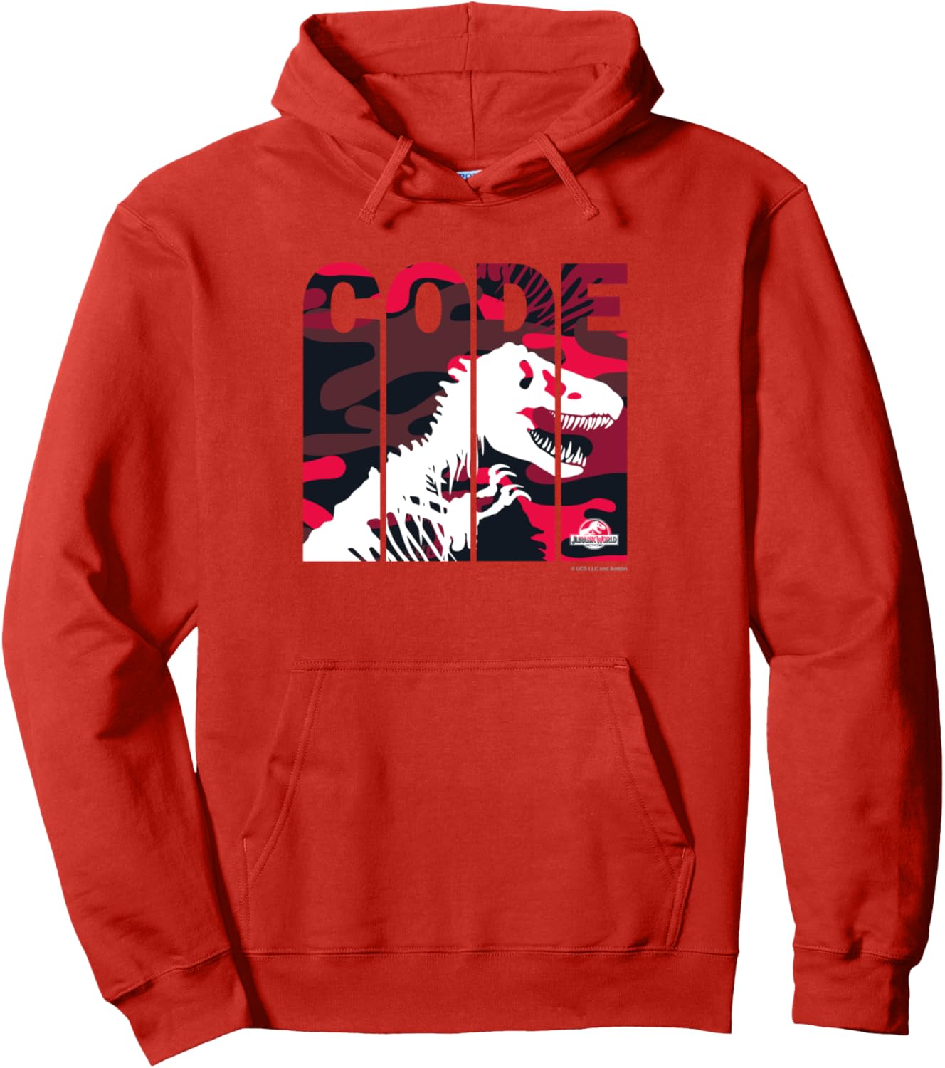 Худи с надписью Jurassic World Code Jurassic Park, красный
Худи с надписью Jurassic World Code Jurassic Park, красный