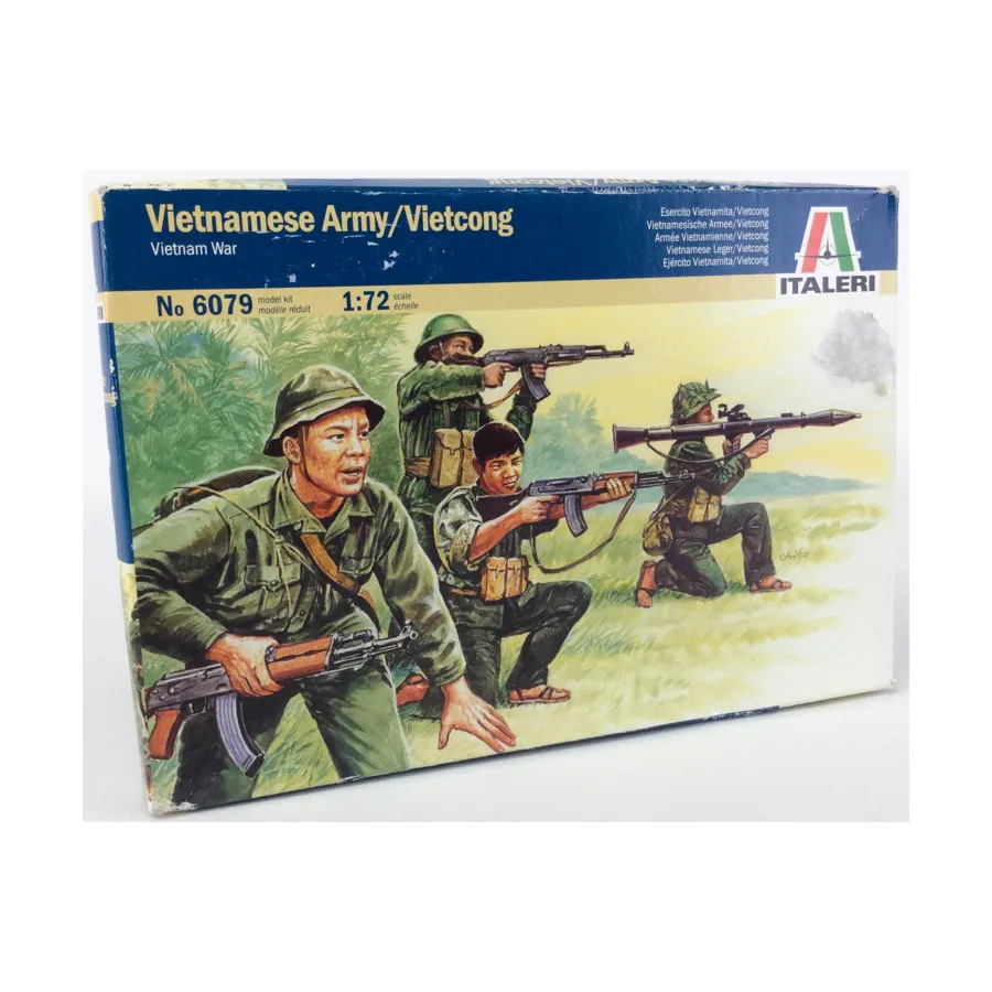 Вьетнамская армия - Вьетконг (Война во Вьетнаме), Soldiers - 1980s & other Modern Eras (1:72) (Italeri)
Вьетнамская армия - Вьетконг (Война во Вьетнаме), Soldiers - 1980s & other Modern Eras (1:72) (Italeri)