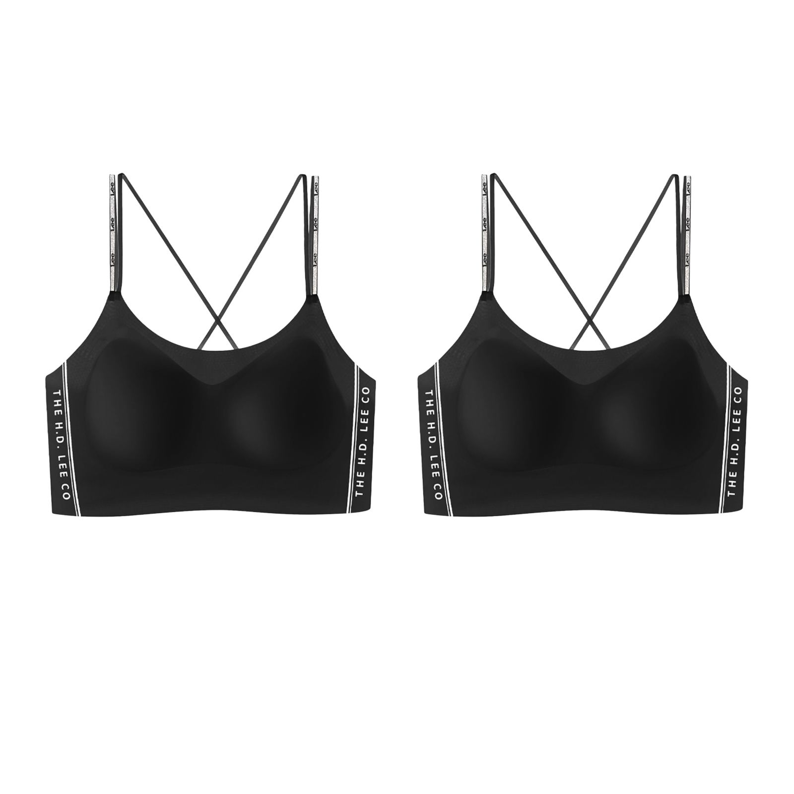 Цветочный бра женский комбинированный набор Lee, черный
Цветочный бра женский комбинированный набор Lee, черный