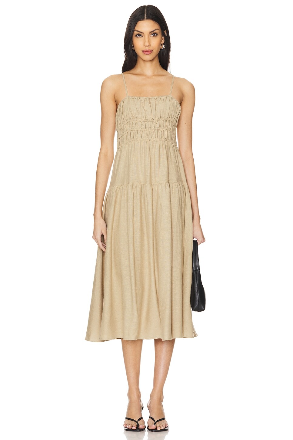 Платье-Миди с резинкой для волос Weworewhat, цвет safari
Платье-Миди с резинкой для волос Weworewhat, цвет safari