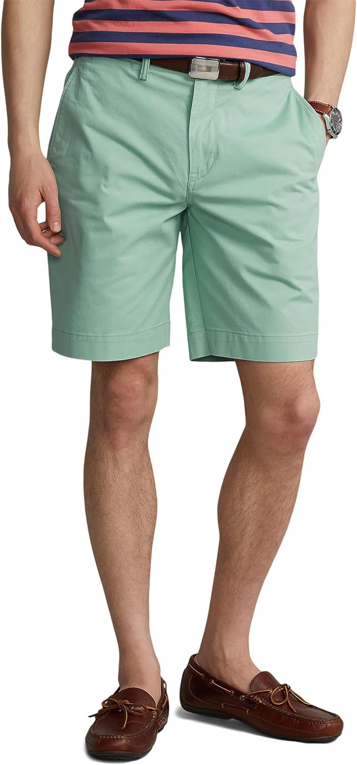 Polo Ralph Lauren мужские классические шорты-чинос 9" Stretch, Celedon
Polo Ralph Lauren мужские классические шорты-чинос 9" Stretch, Celedon
