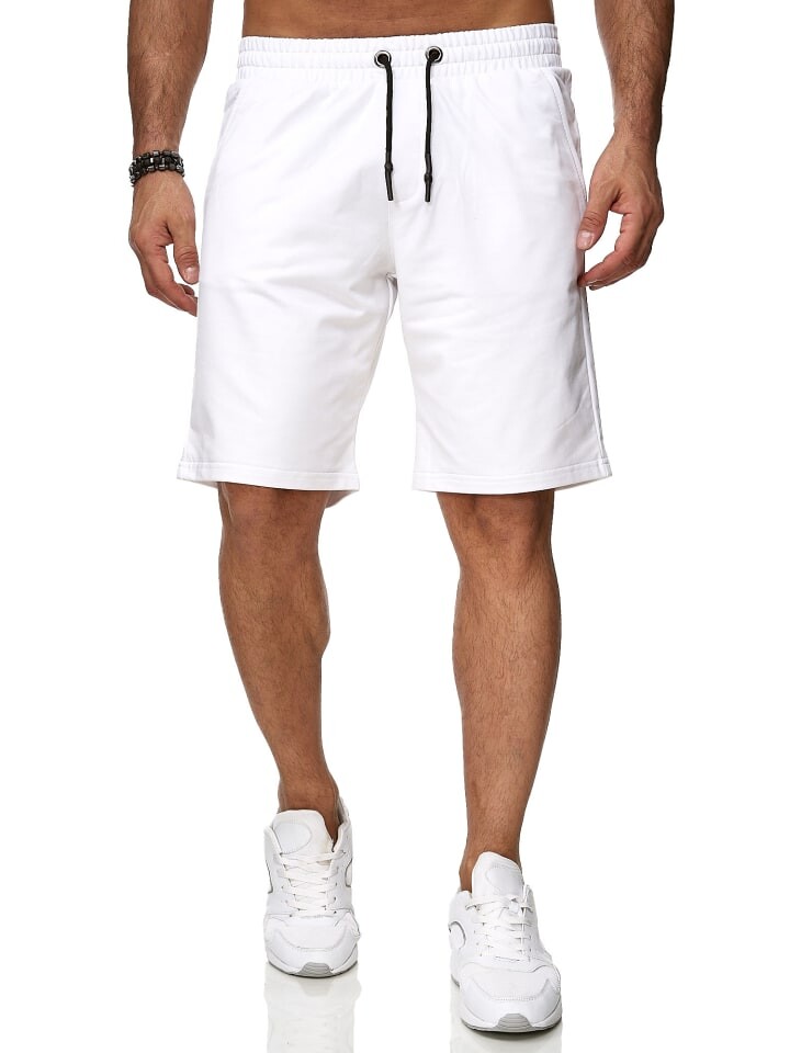 Брюки для тренировок и бега RESLAD Shorts Basic Sweathose, белый 
Брюки для тренировок и бега RESLAD Shorts Basic Sweathose, белый