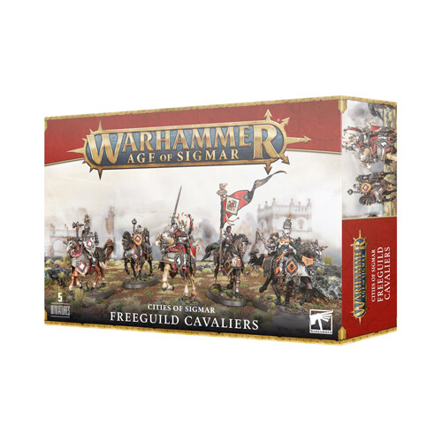 Фигурки Cities Of Sigmar: Freeguild Cavaliers Games Workshop
Фигурки Cities Of Sigmar: Freeguild Cavaliers Games Workshop