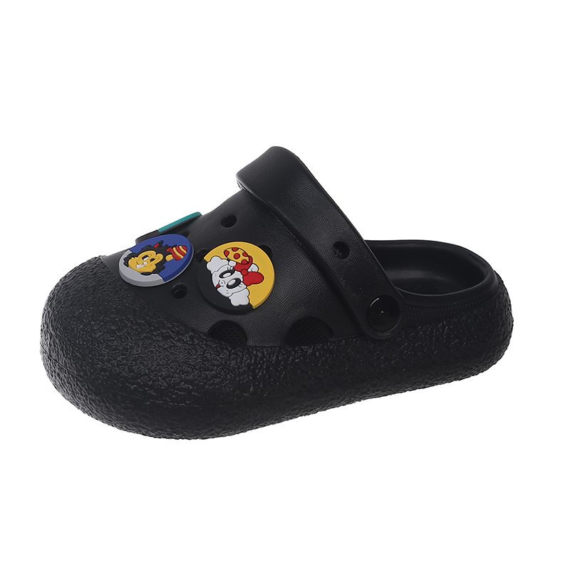 Детские тапочки с противоскользящей, противоударной и дышащей подошвой BOBDOG, черный
Детские тапочки с противоскользящей, противоударной и дышащей подошвой BOBDOG, черный