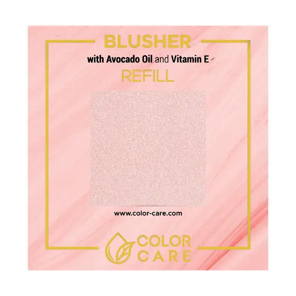 Веганские перламутровые румяна - сменный блок - 01, 8 г Color Care Icy rose
Веганские перламутровые румяна - сменный блок - 01, 8 г Color Care Icy rose