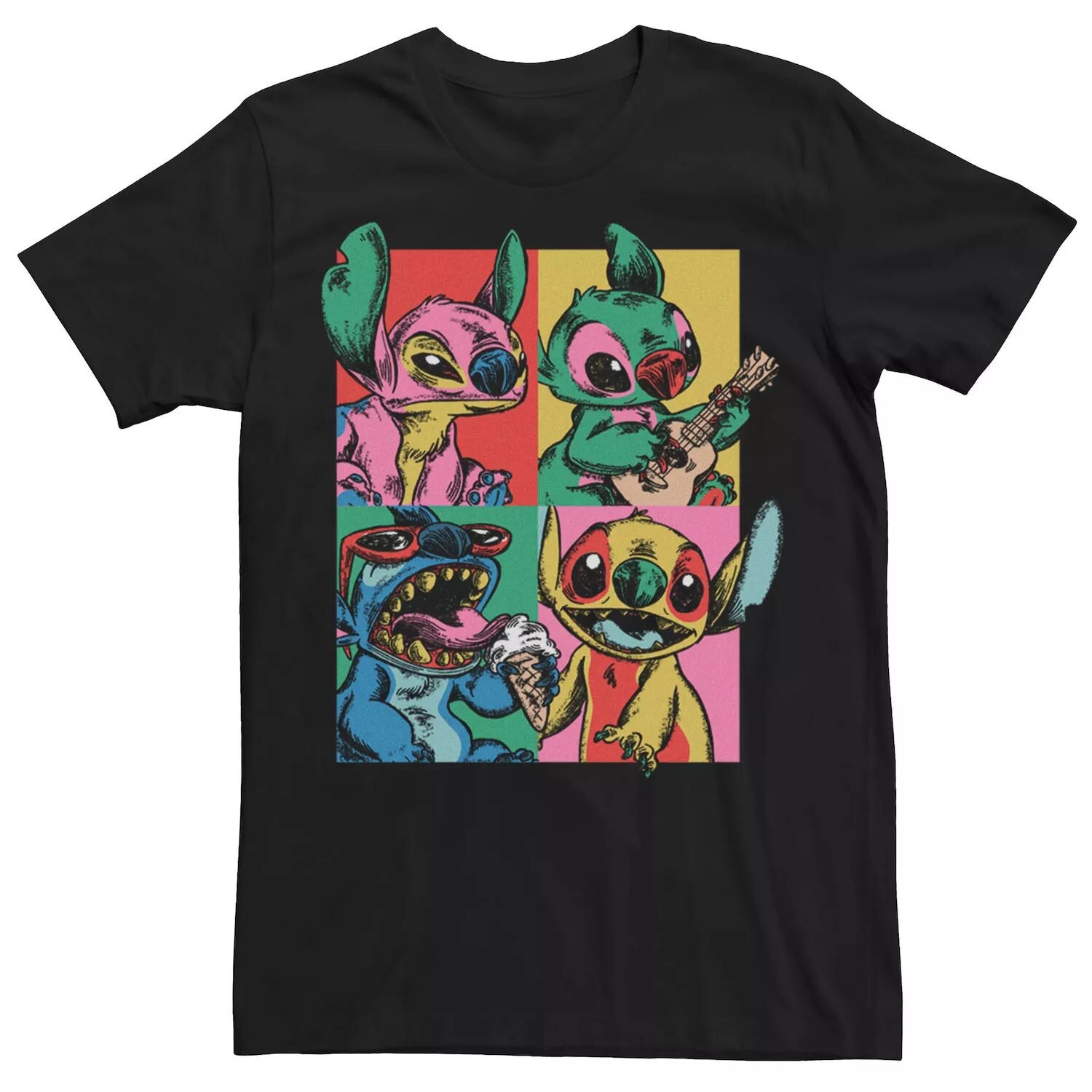 Мужская футболка Lilo & Stitch Grunge Stitch с неоновой вставкой Disney
Мужская футболка Lilo & Stitch Grunge Stitch с неоновой вставкой Disney