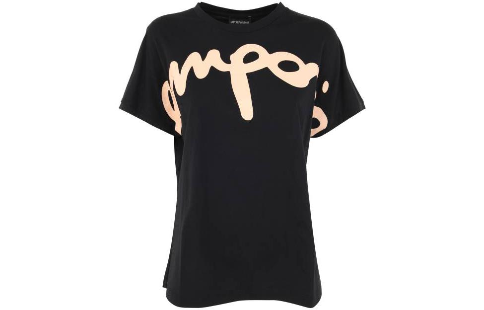 EMPORIO ARMANI Футболка женская черная
EMPORIO ARMANI Футболка женская черная