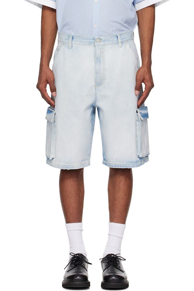 Джинсовые карго-шорты Star Drover Le Père, синий
Джинсовые карго-шорты Star Drover Le Père, синий