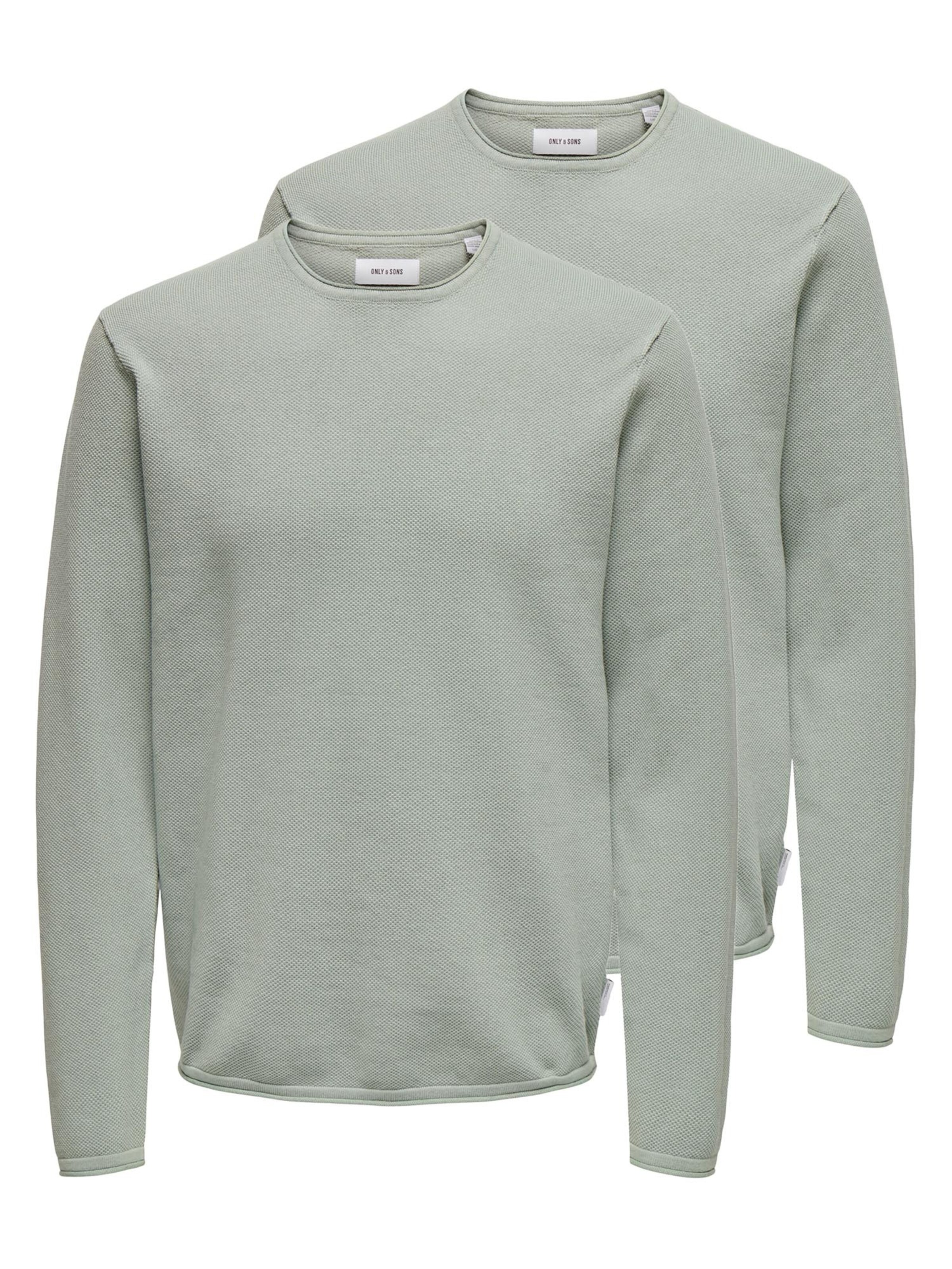 Only & Sons Свитер 'Felix' в светло-зеленом цвете
Only & Sons Свитер 'Felix' в светло-зеленом цвете