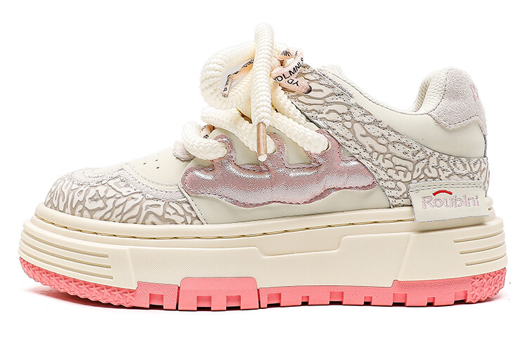 Кеды, скейтборд обувь женская низкая розовый Roubini, цвет Variety powder
Кеды, скейтборд обувь женская низкая розовый Roubini, цвет Variety powder