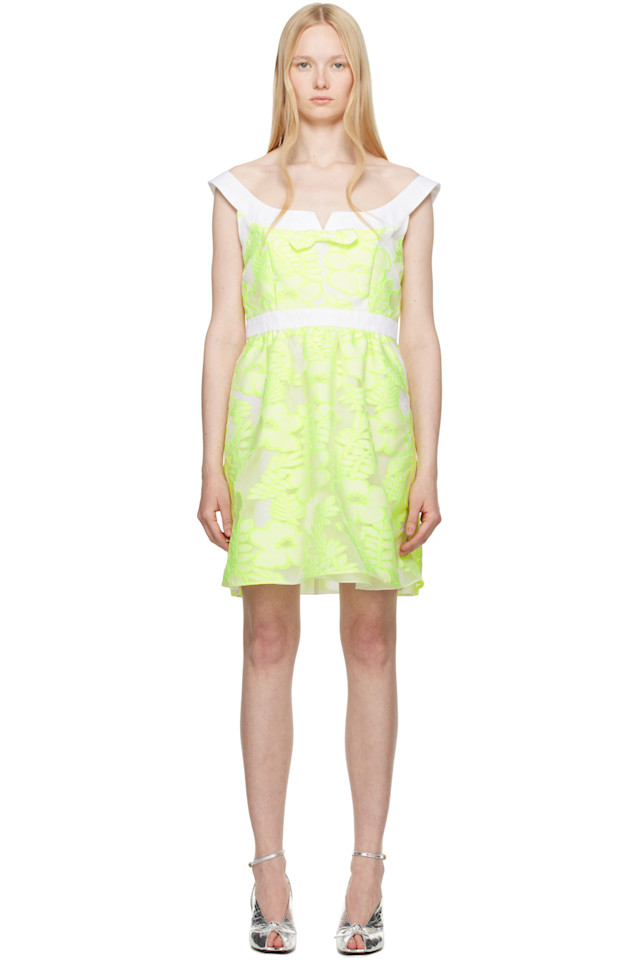 Сладкое платье-мини с бантом Anna Sui, желтый
Сладкое платье-мини с бантом Anna Sui, желтый