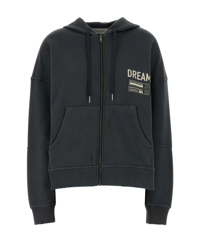 Пуловер с графическим принтом цвета антрацит Golden Goose, серый
Пуловер с графическим принтом цвета антрацит Golden Goose, серый