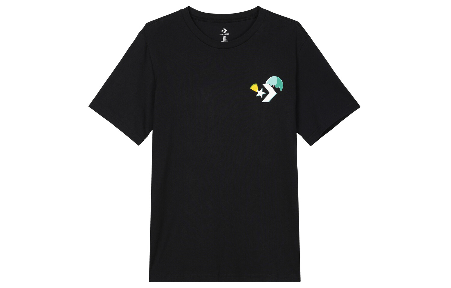 Мужская футболка Converse, цвет Black
Мужская футболка Converse, цвет Black