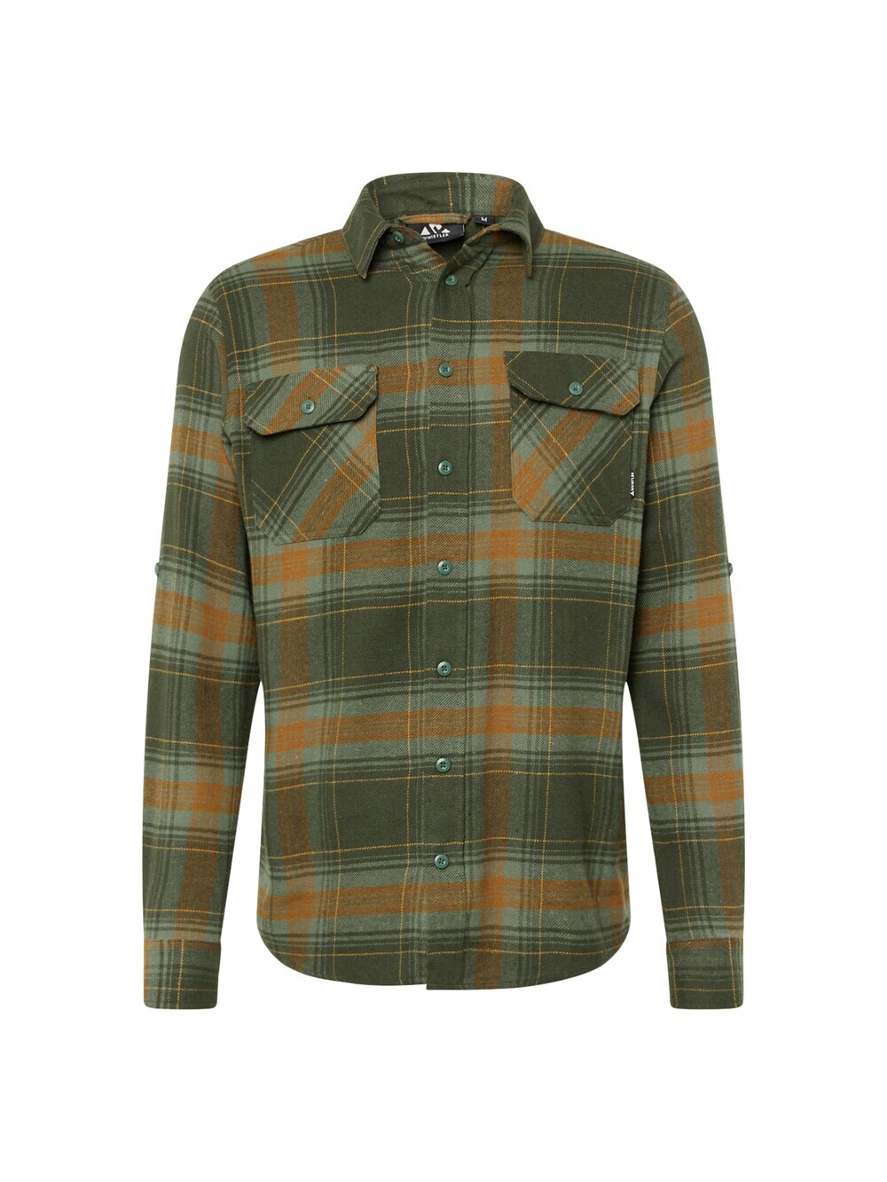 Спортивная рубашка приталенного кроя на пуговицах Whistler Jamba, хаки/оливковый 
Спортивная рубашка приталенного кроя на пуговицах Whistler Jamba, хаки/оливковый