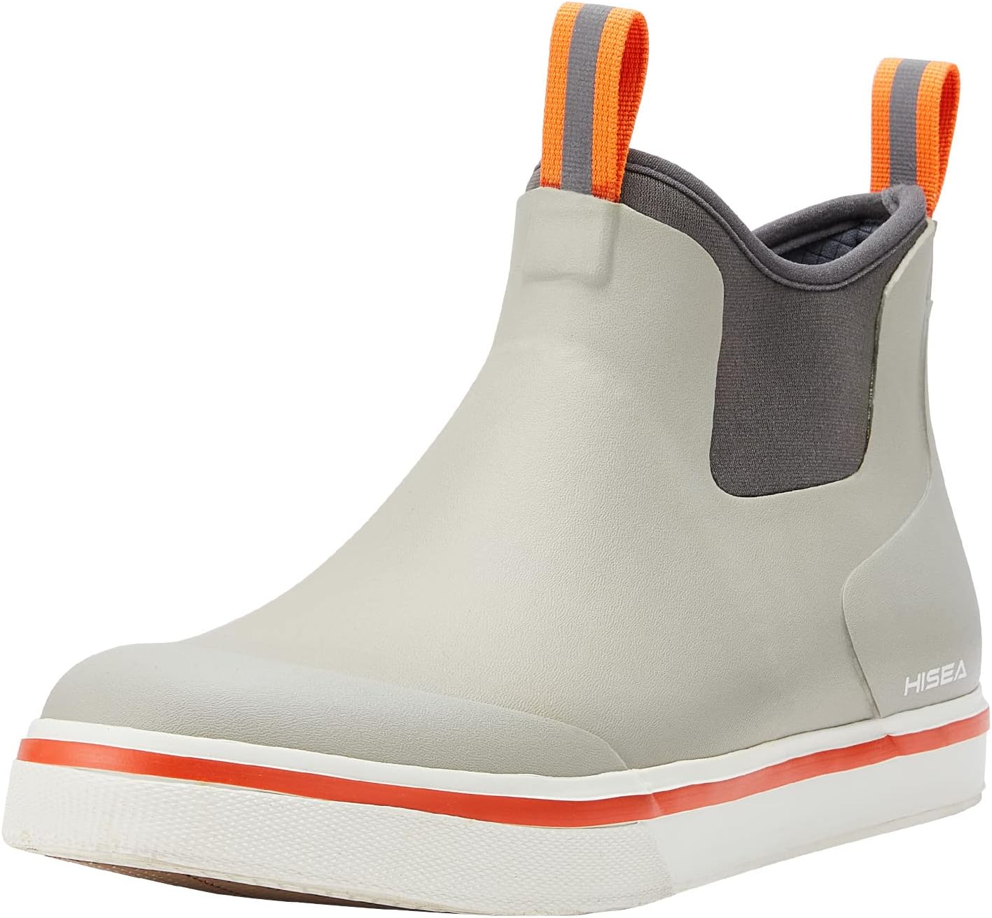Мужские дождевые ботинки HISEA для палубы, сапоги для морской рыбалки, водонепроницаемые ботинки до щиколотки с повышенным сцеплением, серый
Мужские дождевые ботинки HISEA для палубы, сапоги для морской рыбалки, водонепроницаемые ботинки до щиколотки с повышенным сцеплением, серый