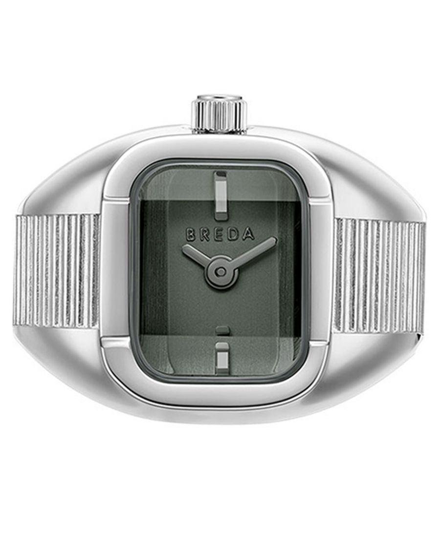 Женские часы-кольцо Ноктюрн из серебра с расширяющимся окошком, диаметр 16 мм BREDA, Silver/Smoke
Женские часы-кольцо Ноктюрн из серебра с расширяющимся окошком, диаметр 16 мм BREDA, Silver/Smoke