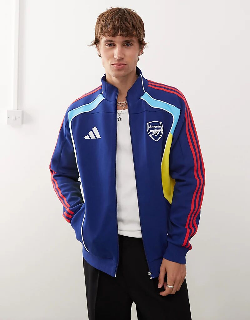 Спортивная куртка Adidas Football Arsenal Carnival синего, желтого и красного цветов
Спортивная куртка Adidas Football Arsenal Carnival синего, желтого и красного цветов