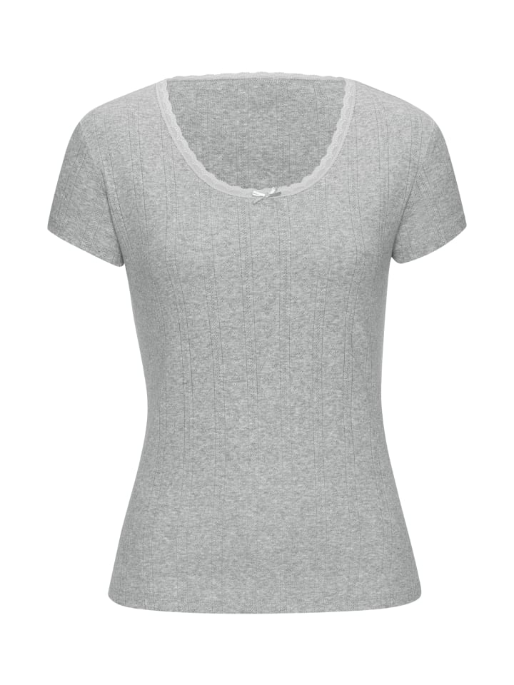 Футболка серая в крапинку, кремовая Vivance
Футболка серая в крапинку, кремовая Vivance