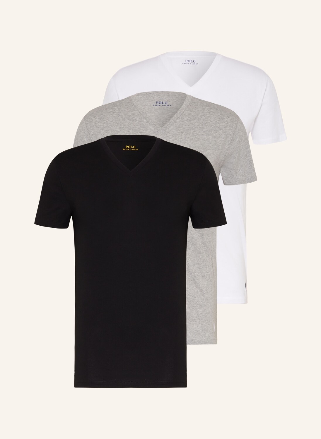 3 упаковки футболок Polo Ralph Lauren, черный
3 упаковки футболок Polo Ralph Lauren, черный