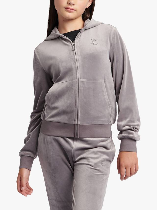 Детская худи с молнией и стразами Juicy Couture, Rabbit
Детская худи с молнией и стразами Juicy Couture, Rabbit