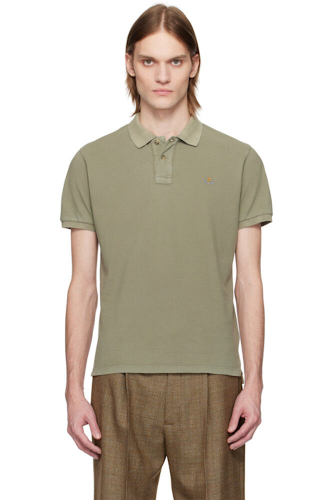 Зеленое классическое поло Vivienne Westwood
Зеленое классическое поло Vivienne Westwood