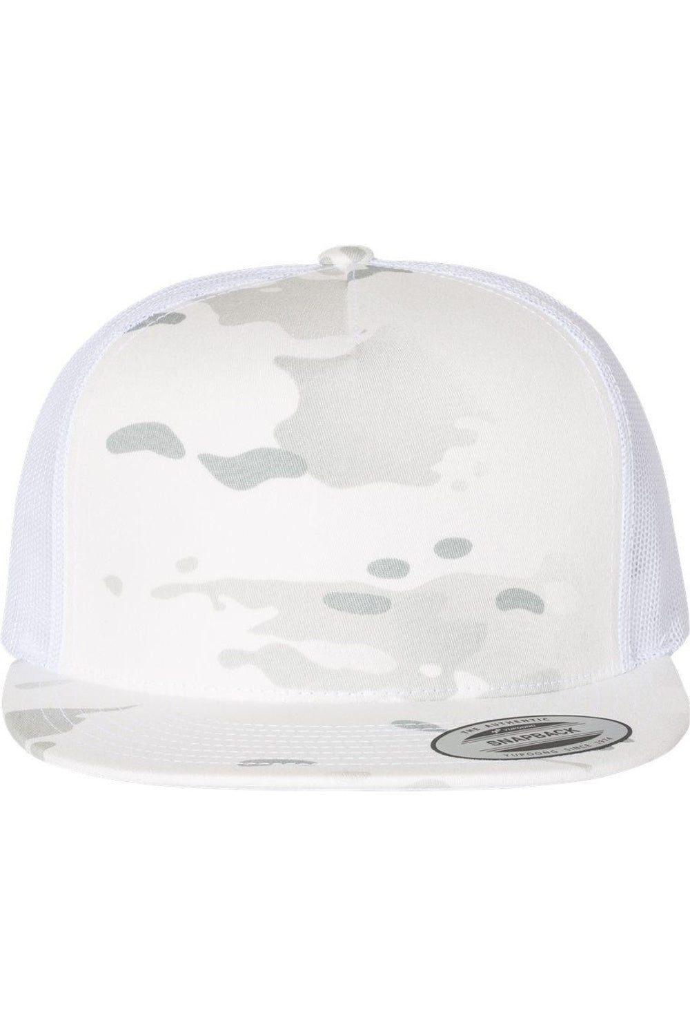 Кепка дальнобойщика YP Classics Flat Bill, цвет multicam alpine/ white 
Кепка дальнобойщика YP Classics Flat Bill, цвет multicam alpine/ white