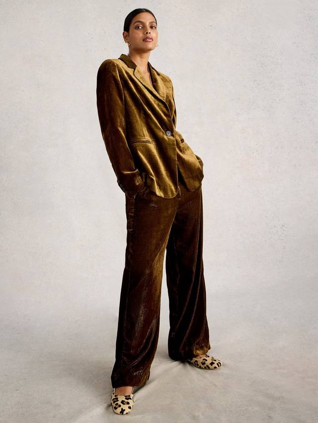 Пиджак Evelyn Velvet однобортный White Stuff
Пиджак Evelyn Velvet однобортный White Stuff