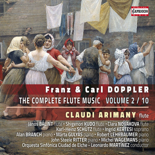 CD диск Doppler, F / Doppler, K / Martinez: Franz & Carl Doppler: Complete Flute Music Vol2/10
CD диск Doppler, F / Doppler, K / Martinez: Franz & Carl Doppler: Complete Flute Music Vol2/10