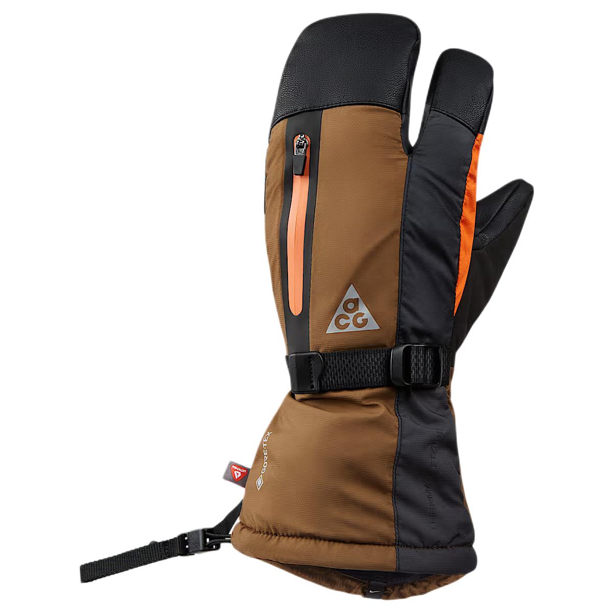 Nike Полиэстеровые спортивные перчатки Unisex Woody Brown/Safety Orange/Silver
Nike Полиэстеровые спортивные перчатки Unisex Woody Brown/Safety Orange/Silver