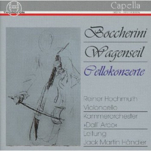CD диск Boccherini / Hochmuth / Handler: Cello Concertos
CD диск Boccherini / Hochmuth / Handler: Cello Concertos