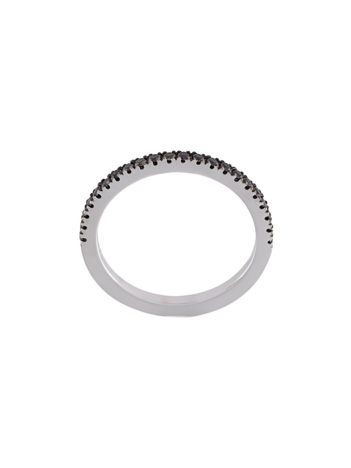 Кольцо с черными бриллиантами Wouters & Hendrix Gold, черный 
Кольцо с черными бриллиантами Wouters & Hendrix Gold, черный