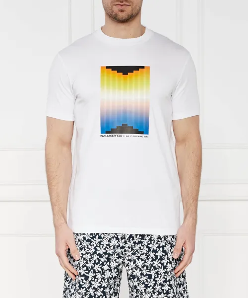 Футболка с круглым вырезом Regular fit Karl Lagerfeld, белый
Футболка с круглым вырезом Regular fit Karl Lagerfeld, белый
