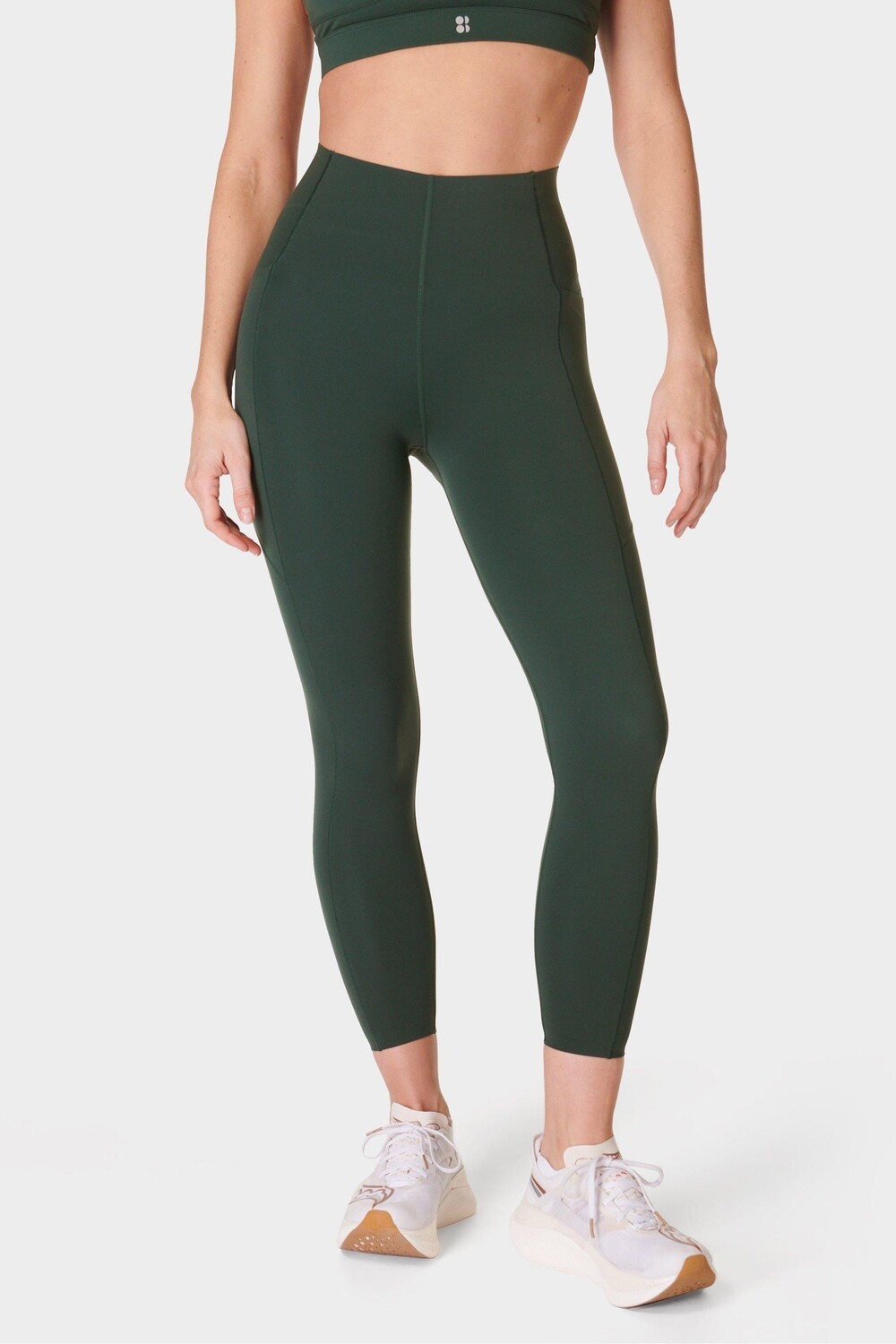 Леггинсы Power Ultrasculpt с высокой талией для тренировок Sweaty Betty, зеленый 
Леггинсы Power Ultrasculpt с высокой талией для тренировок Sweaty Betty, зеленый