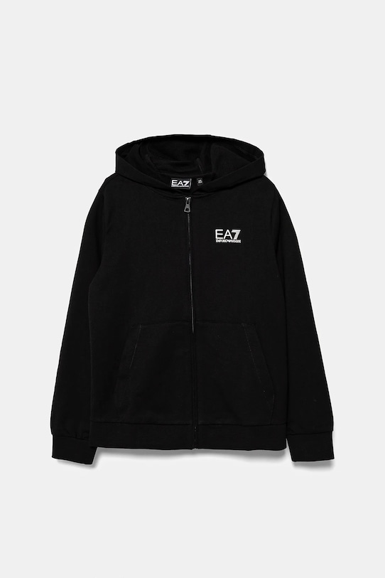 Детская хлопковая толстовка Ea7 Emporio Armani, черный
Детская хлопковая толстовка Ea7 Emporio Armani, черный