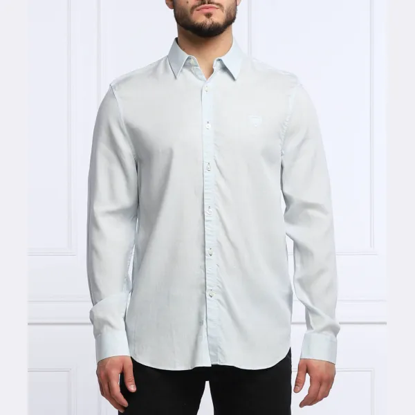 Рубашка классического кроя Collins с добавлением белья Guess, синий
Рубашка классического кроя Collins с добавлением белья Guess, синий