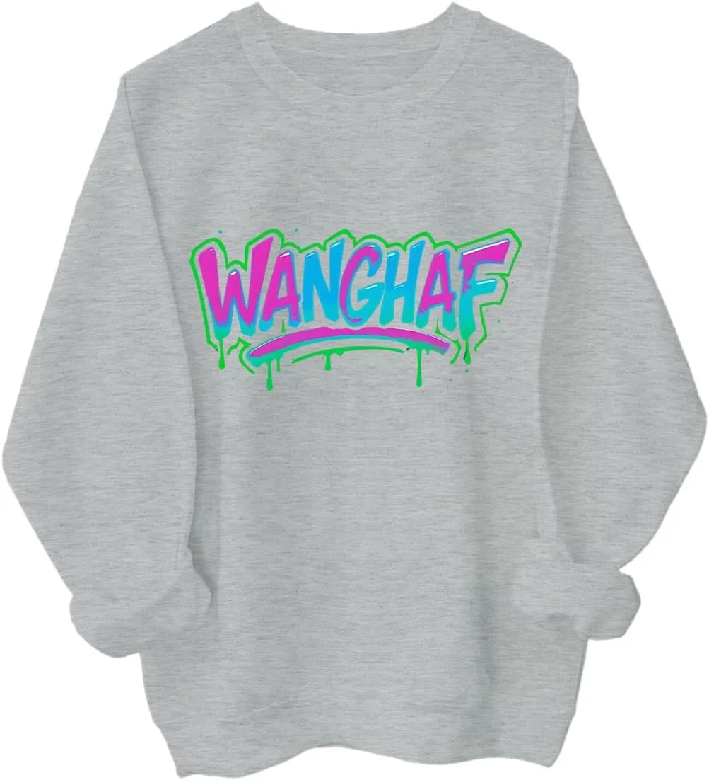 WANGHAF худи с принтом, мужское и женское
WANGHAF худи с принтом, мужское и женское