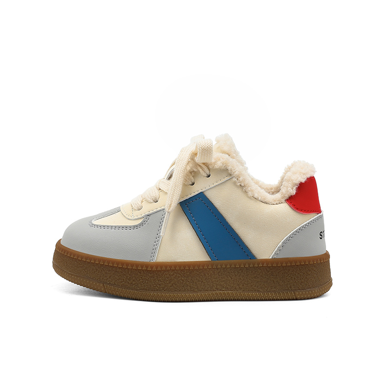Детские термоботинки для скейтбординга с низким верхом ST&SAT, бежевый/синий/красный
Детские термоботинки для скейтбординга с низким верхом ST&SAT, бежевый/синий/красный