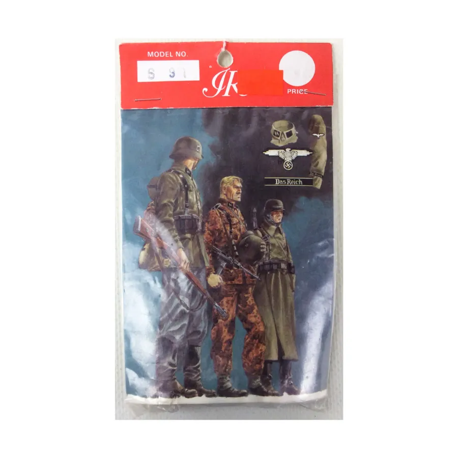 Немецкая элитная вооруженная гвардия (Ваффен-СС) 1941-45 F, Historical Miniatures (Imrie/Risley) (54mm)
Немецкая элитная вооруженная гвардия (Ваффен-СС) 1941-45 F, Historical Miniatures (Imrie/Risley) (54mm)