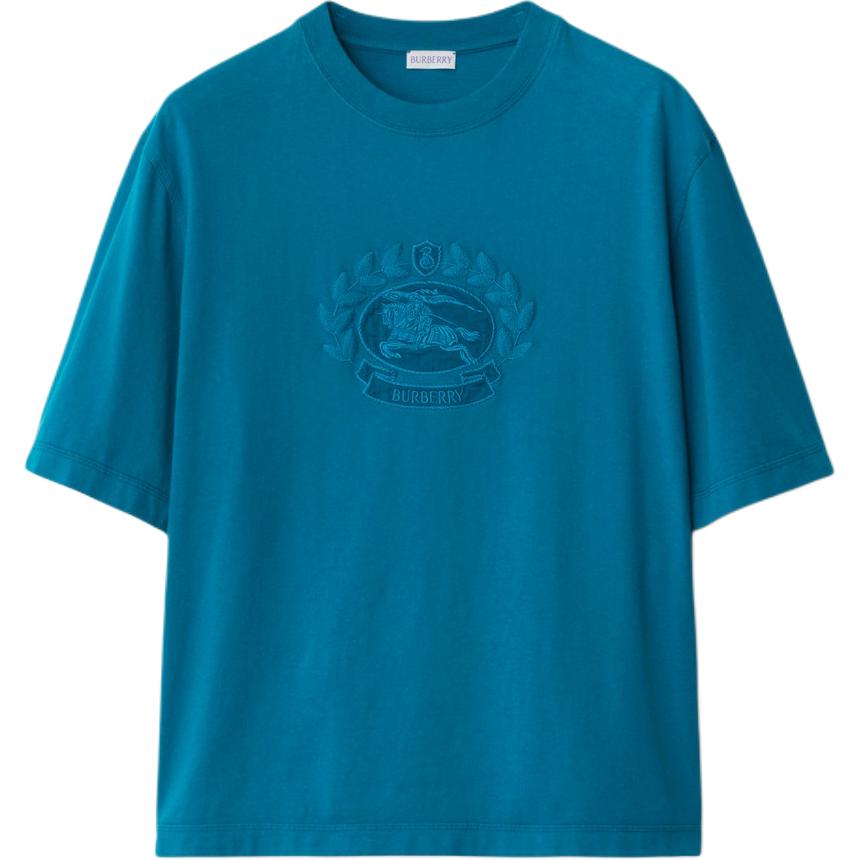 Футболка с вышивкой дубового листа Burberry, Kingfisher Color
Футболка с вышивкой дубового листа Burberry, Kingfisher Color