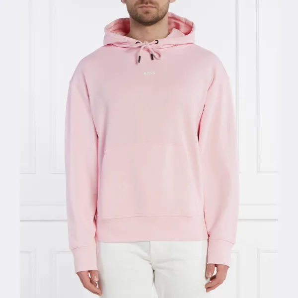 Толстовка обычного кроя с капюшоном Boss, розовый
Толстовка обычного кроя с капюшоном Boss, розовый