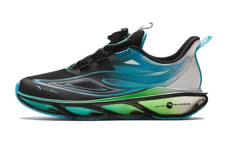 Детские кроссовки GS Low-top Black Blue Green Anta Kids, зеленый 
Детские кроссовки GS Low-top Black Blue Green Anta Kids, зеленый