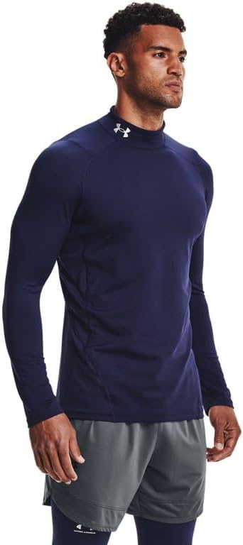 Under Armour мужская футболка-поло ColdGear Armour Fitted Mock, Midnight Navy/White
Under Armour мужская футболка-поло ColdGear Armour Fitted Mock, Midnight Navy/White