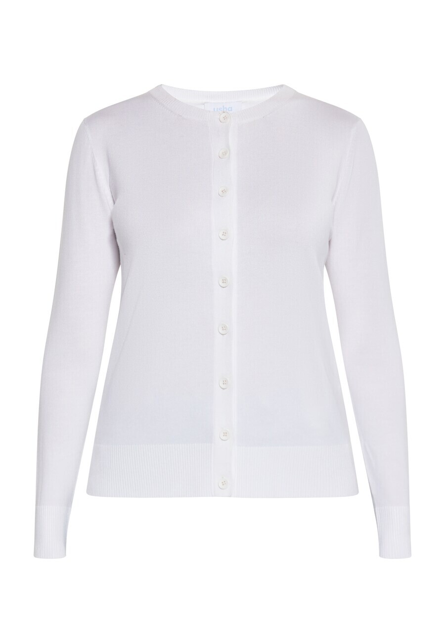 Вязаный кардиган usha BLUE LABEL Knit Cardigan, белый
Вязаный кардиган usha BLUE LABEL Knit Cardigan, белый