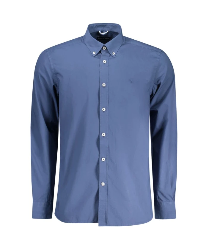 Морская хлопковая рубашка с воротником на пуговицах North Sails, синий
Морская хлопковая рубашка с воротником на пуговицах North Sails, синий