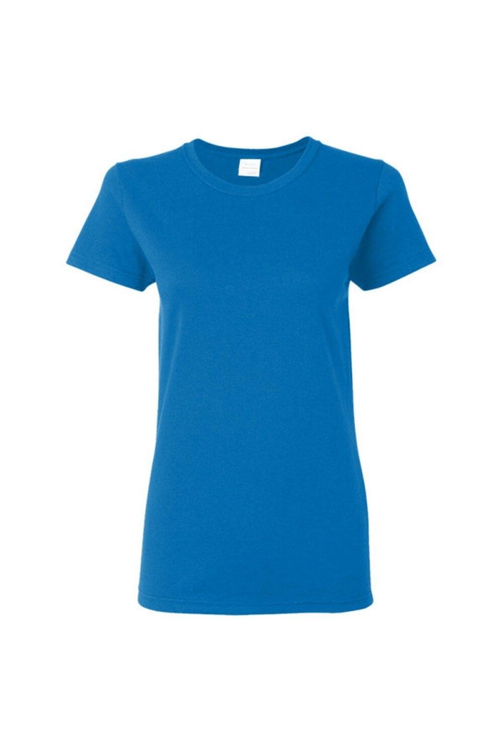 Футболка Missy Fit из плотного хлопка с короткими рукавами Gildan, синий
Футболка Missy Fit из плотного хлопка с короткими рукавами Gildan, синий