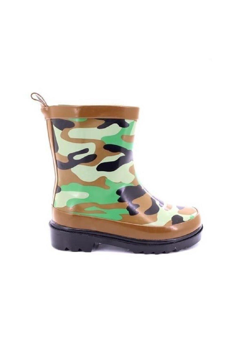 Резиновые сапоги с камуфляжным принтом StormWells, зеленый
Резиновые сапоги с камуфляжным принтом StormWells, зеленый