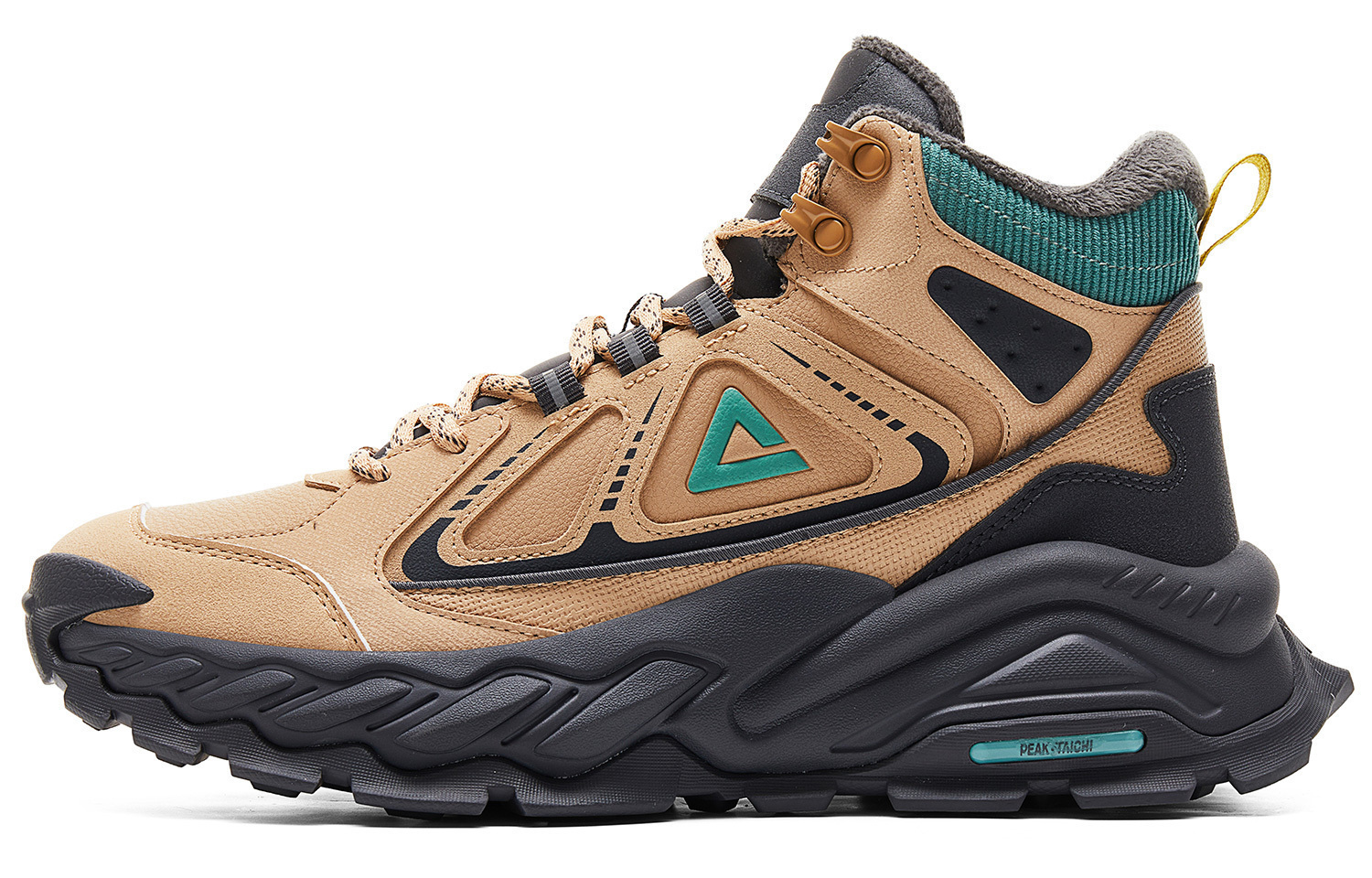 PEAK Амортизирующие нескользящие высокие кроссовки для активного отдыха мужские желтые - желтый песок и грязь, цвет Mud and Sand Yellow
PEAK Амортизирующие нескользящие высокие кроссовки для активного отдыха мужские желтые - желтый песок и грязь, цвет Mud and Sand Yellow