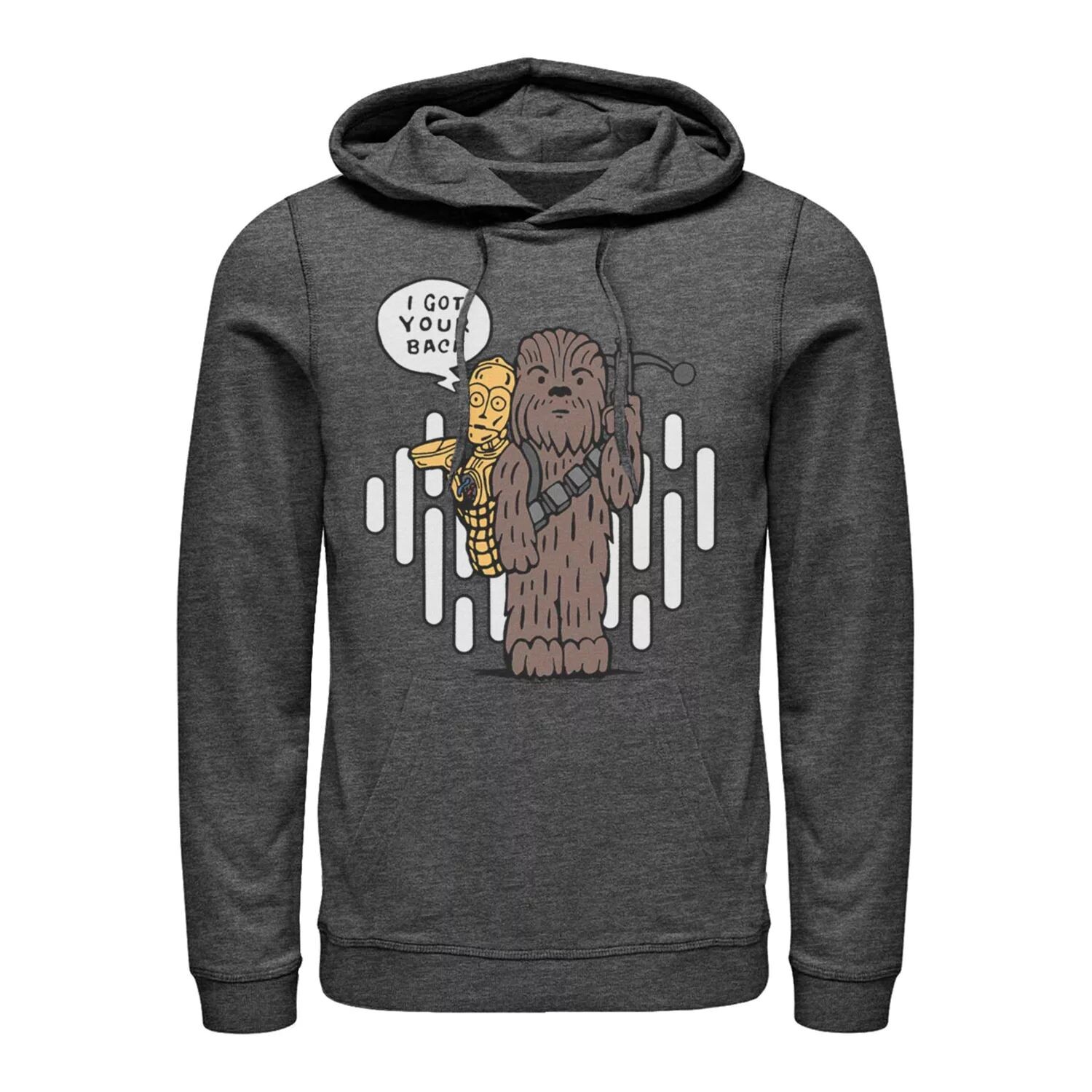 Мужская толстовка с капюшоном «Звездные войны» Chewbacca C-3P0 Got Your Back Licensed Character
Мужская толстовка с капюшоном «Звездные войны» Chewbacca C-3P0 Got Your Back Licensed Character