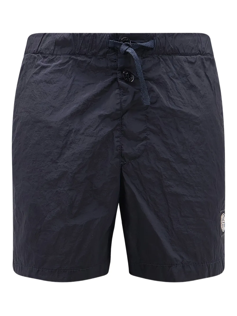 Плавательные шорты с застежкой на шнурок и нашивкой с логотипом Stone Island, синий
Плавательные шорты с застежкой на шнурок и нашивкой с логотипом Stone Island, синий